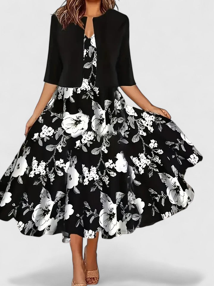 Chantal | Elegant Midi Dress