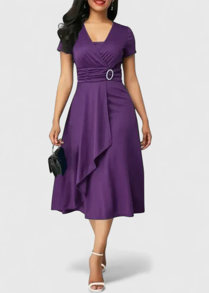 Zhyrelle | Elegant Midi Dress