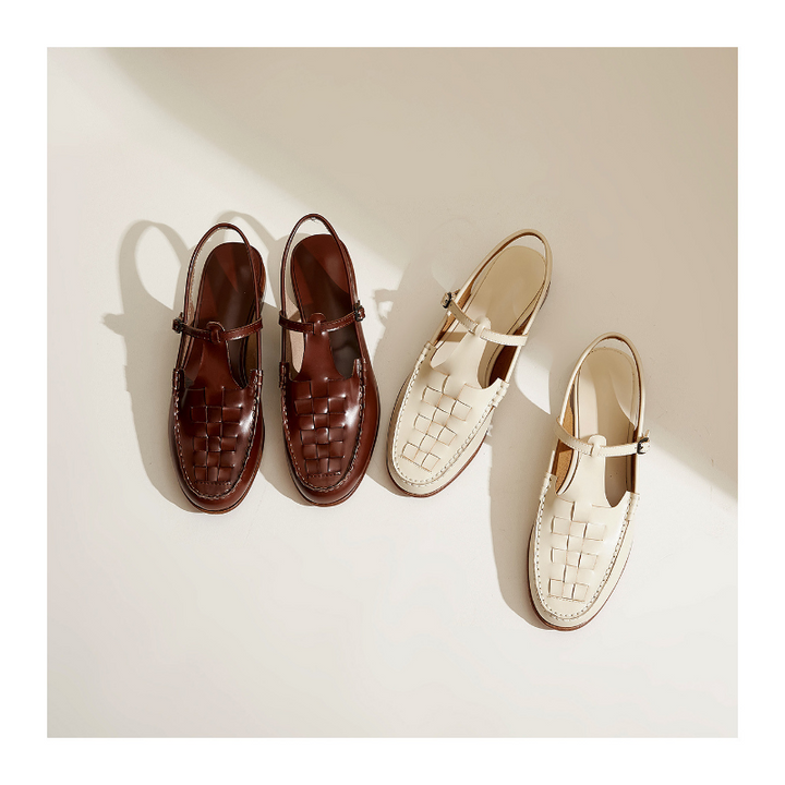 Eliara™ | Woven Charm Sandals