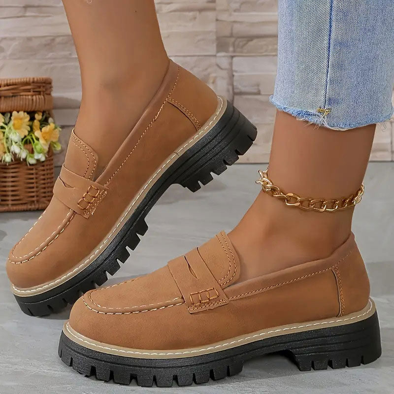 Elara | All-Day Comfort Chunky Loafers